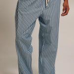 America Today LIO Pyjamabroek blue navy/lichtblauw gemêleerd Zalando.nl