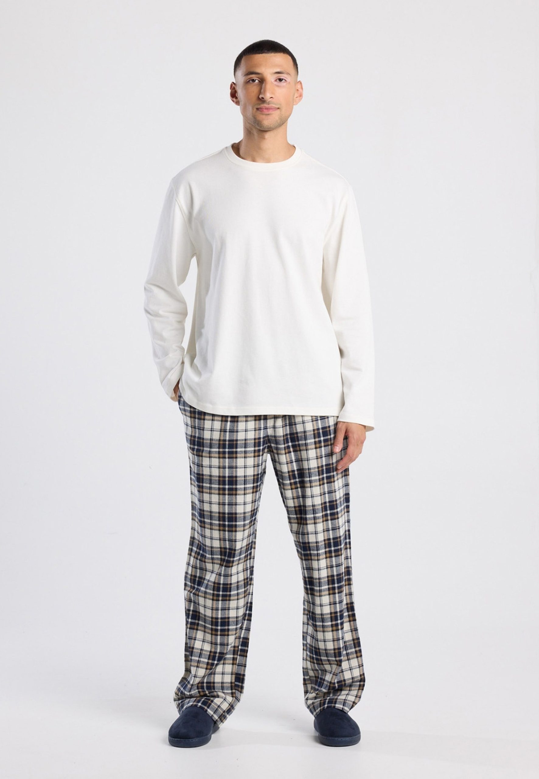 america-today-pyjamabroek-976qbp-1.jpg America Today Pyjamabroek blue/blauw Zalando.nl - Afbeelding 1