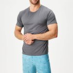 Bamboe pyjama Ventor kort bondi blue | Astratex.nl