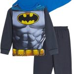 Batman Kinderpyjama met Cape kostuum, grijs, 3 4 jaar : Amazon.nl: Speelgoed & spellen