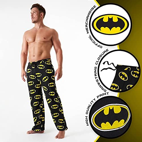 batman-pyjama-035etu-1.jpg DC Comics Batman Heren Lounge Broeken, Heren Pyjama Bottoms, Zwart, M : Amazon.nl: Kleding, schoenen & sieraden - Afbeelding 1