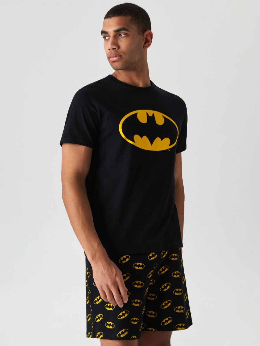 batman-pyjama-067uuc-1.jpg Batman pyjama set Color black SINSAY 5592F 99X - Afbeelding 1