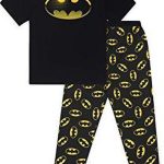 DC Comics Batman Pyjama Heren Katoenen T shirt en lange broek Medium | bol
