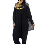 Batman Onesie Kinderen Vleermuis Held Kostuum Pak Heldenpak Kind Zwart Pyjama