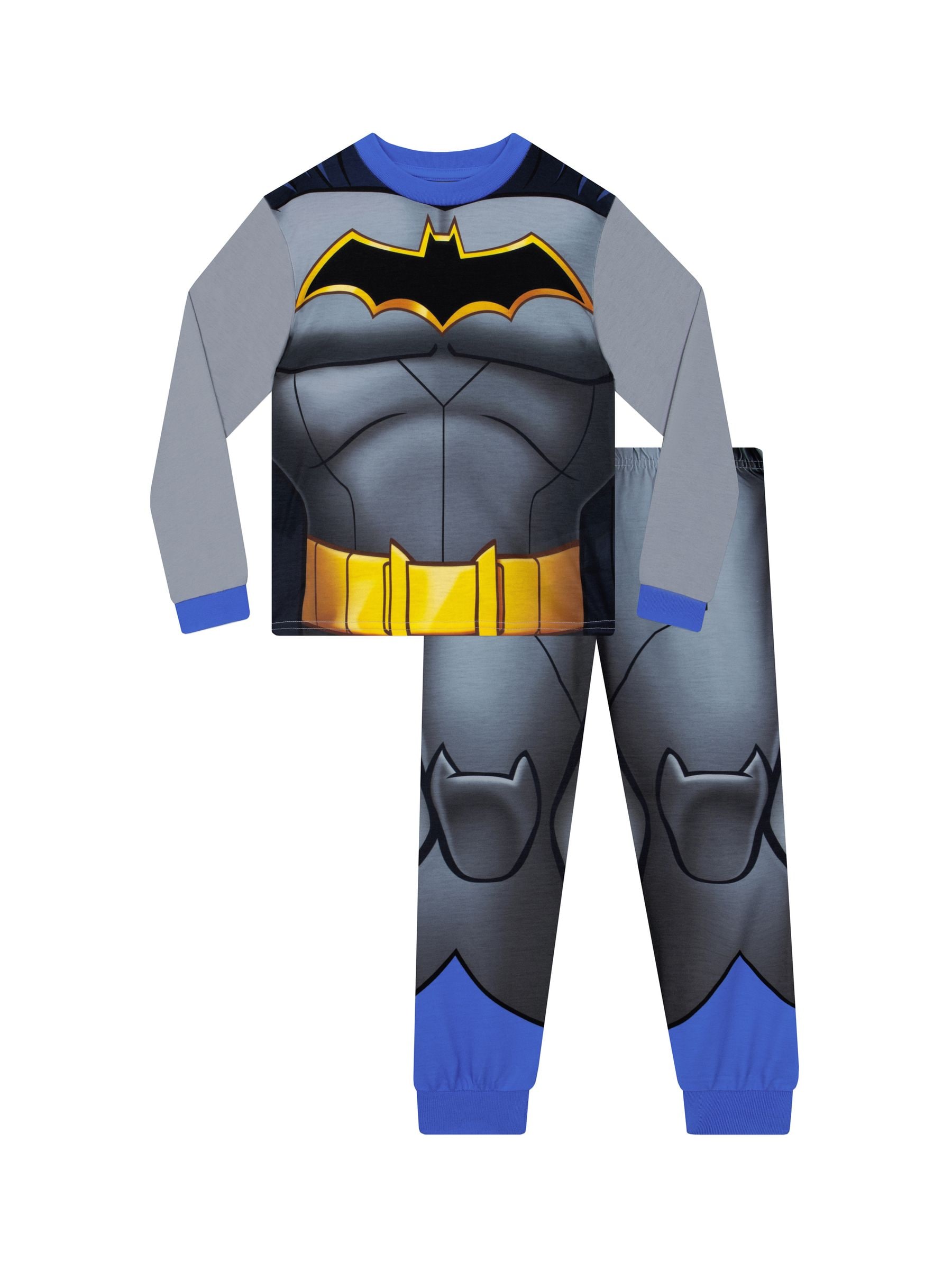 batman-pyjama-865vxz-1.jpg Kopen Character DC Batman lange pyjama's voor jongens van Next Nederland - Afbeelding 1