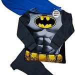 Marvel Batman pyjama set voor jongens, met afneembare cape, kostuum, leeftijd 2 3/3 4/5 6/7 8 jaar, blauw/zwart/meerkleurig, 7 8 Jaar : Amazon.nl: Kleding, schoenen & sieraden