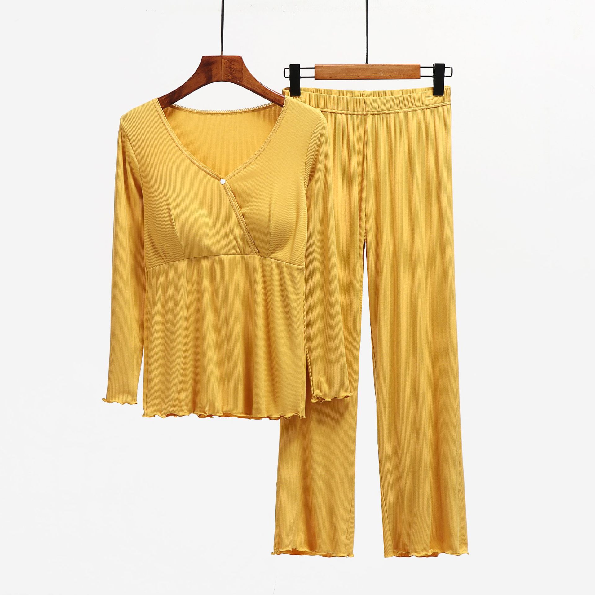 borstvoeding-pyjama-638xpd-1.jpg Moederschap Verpleging Nachtkleding Borstvoedin... – Grandado - Afbeelding 1