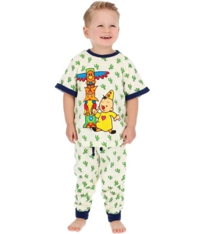 bumba-pyjama-022rwn-1.jpg Bumba Pyjama Boys Cactus 86/92 West coast Classics BV - Afbeelding 1