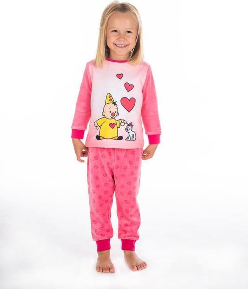 bumba-pyjama-478aln-1.jpg Bumba pyjama voor meisjes Kat Katoen/polyester Maat 98/104 | bol - Afbeelding 1
