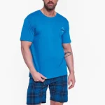 Cornette Katoenen Pyjama Heren Volwassenen Korte Mouw Korte Broek Shortama California 326/186 M Vergelijk prijzen