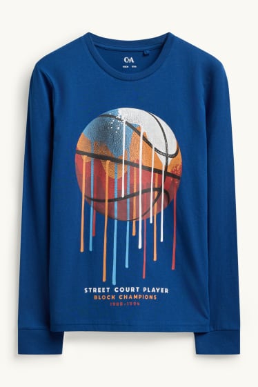ca-pyjama-648vyk-1.jpg Set van 2 basketbal pyjama 4 delig | C&A online shop | C&A - Afbeelding 1