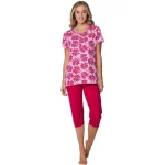 Rebelle dames capri, Fuxia Hawai 38