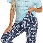Misscoo Vrouwen pyjama Set Mouwloze Loungewear Capri Broek voor Vrouwen Dames Meisjes Studenten Katoen Lente Zomer pyjama Set Slaapmode Nighty : Amazon.nl: Kleding, schoenen & sieraden