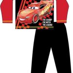 Disney Cars Pyjama Jongens Pyjamaset Rood/Zwart Lightning McQueen Maat 140 | bol
