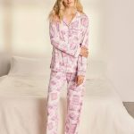 Chelsea Peers Book Print Long Pyjama Set (CPSCW1003RSBP03) Pyjama''s Boozt.com