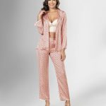 Satijn Luxe Dames Pyjama Set 3 delige Sexy Nachtkleding Cadeau voor Vrouw Maat S | bol