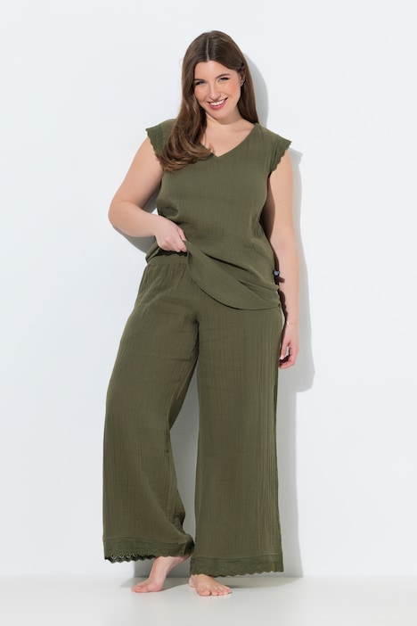dames-pyjama-grote-maten-050qvl-1.jpg Grote maten pyjama dames groen » Groten maten | Happy Size - Afbeelding 1