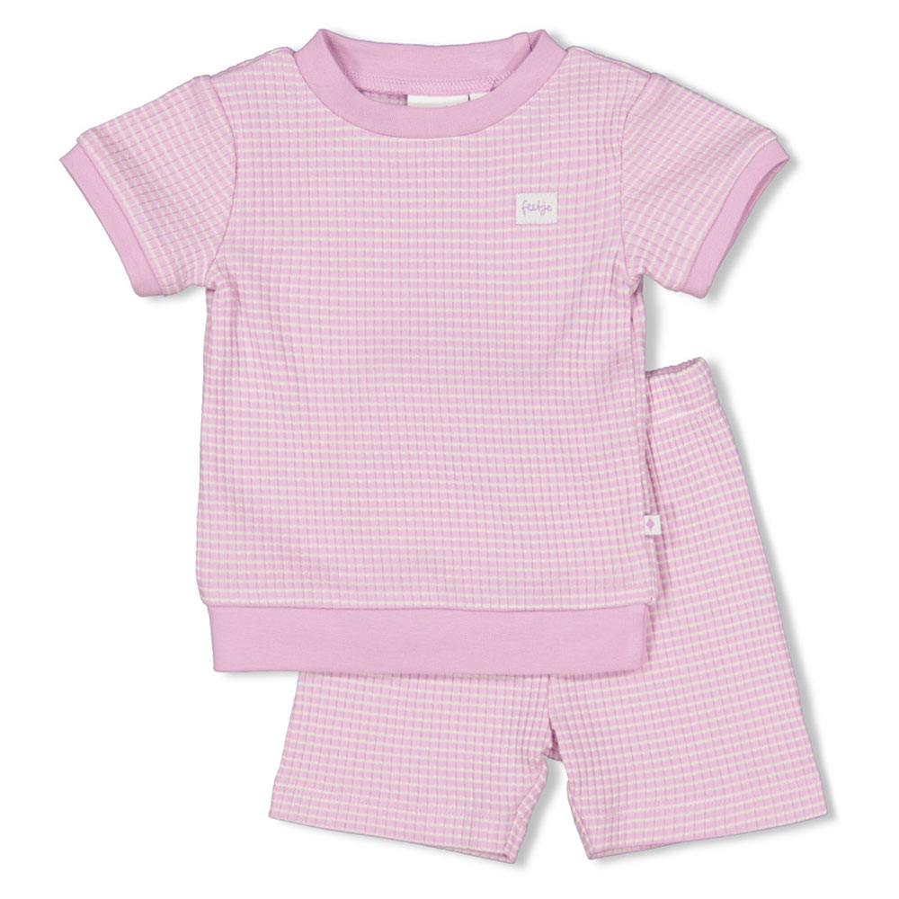 feetje-pyjama-korte-mouw-391imn-1.jpg Feetje Pyjama Korte Mouw Lila Summer Special - Afbeelding 1