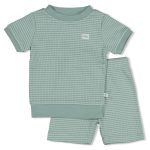 Feetje Pyjama Wafel Korte Mouw Summer Special Sea Green