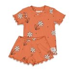 Feetje meisjes pyjama zomereditie terra pink – Bink en Blink