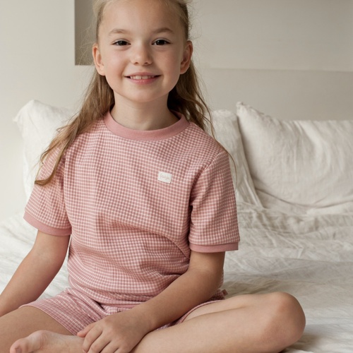 feetje-zomer-pyjama-087zma-1.jpg Feetje pyjama set Peach - Afbeelding 1
