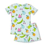 Feetje Feetje Baby Shortama Zomer Pyjama Femmy Fruit Mint Premium Summerwear Stekels & Staartjes
