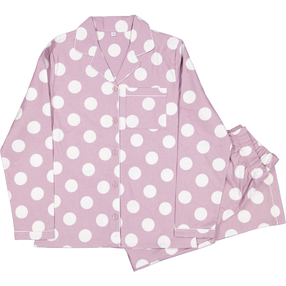 flanellen-pyjama-dames-zeeman-042mhx-1.jpg Dames pyjama flanel Lila kopen? Goed en goedkoop | Zeeman | Zeeman - Afbeelding 1