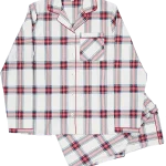 Flanel heren pyjama Lange mouwen Gebroken wit kopen? Goed en goedkoop | Zeeman | Zeeman