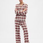 Flanellen pyjama broek