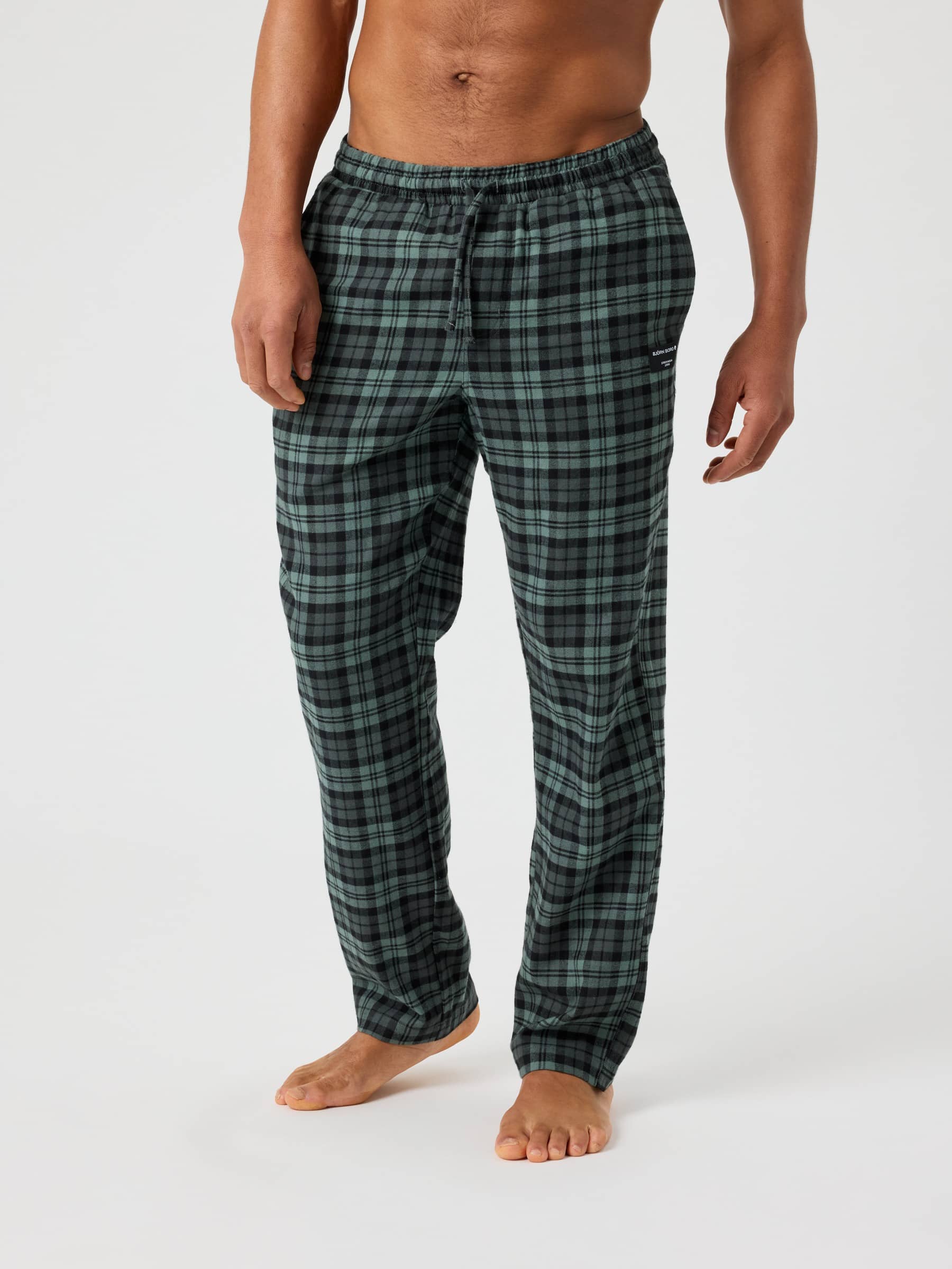 flanellen-pyjamabroek-heren-173epr-1.jpg Core Flannel Pyjama Pants Heren HS Check 2 | Björn Borg - Afbeelding 1