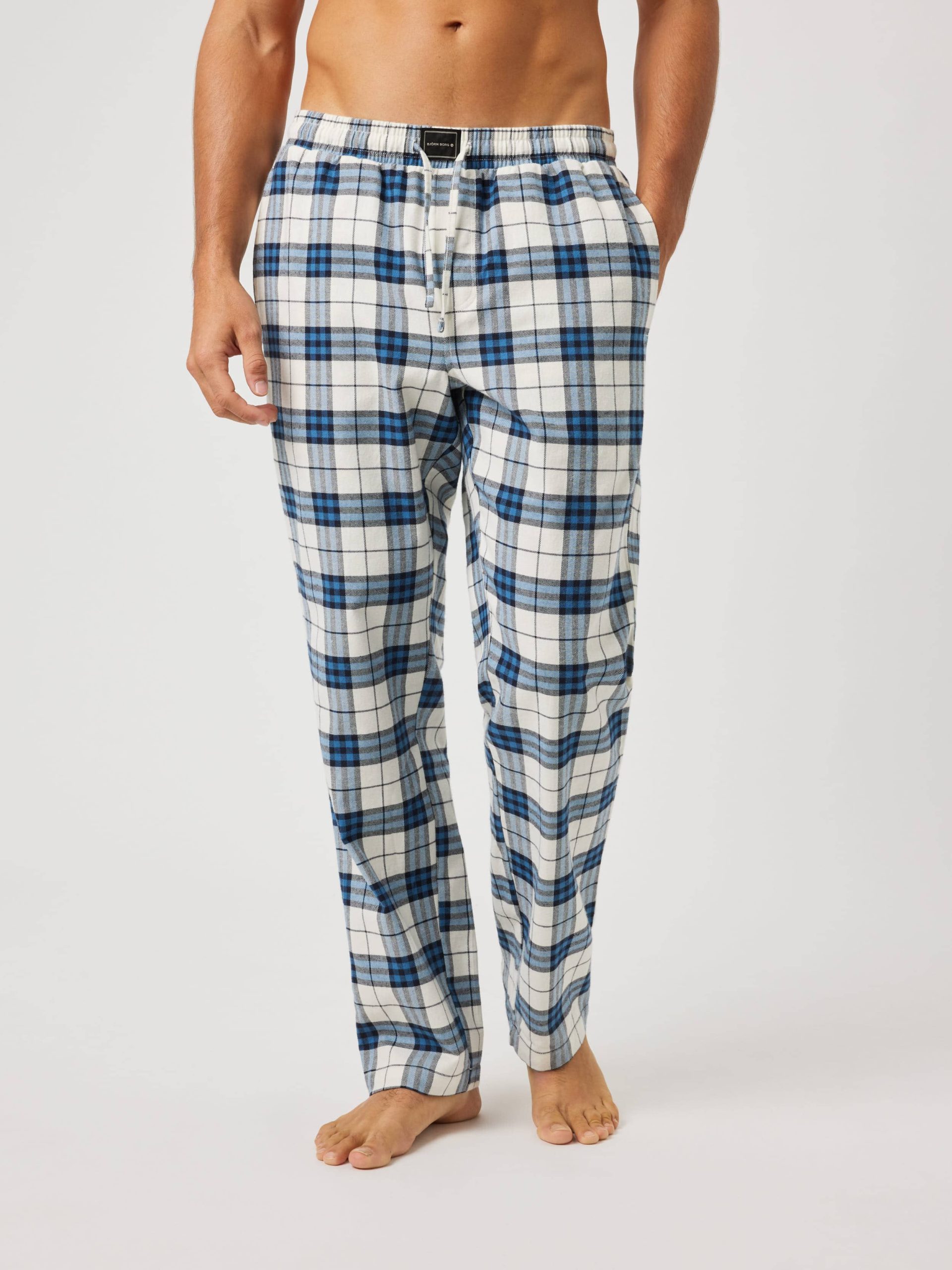 flanellen-pyjamabroek-heren-208thg-1.jpg Pyjama's & Pyjamabroek Voor Heren Loungewear | Björn Borg - Afbeelding 1