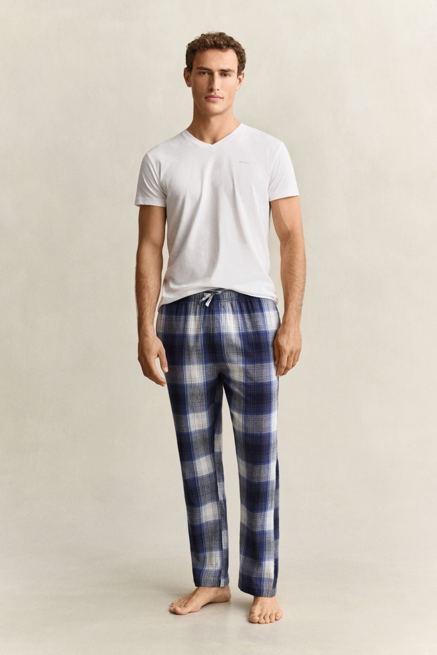 flanellen-pyjamabroek-heren-239nbz-1.jpg Pyjama's voor heren premium kwaliteit | Gant.nl - Afbeelding 1