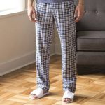SF Men SF083 Comfortabele Heren Flanellen Pyjamabroek