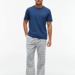 TH Original flanellen pyjamabroek in twillweving | Rood | Tommy Hilfiger
