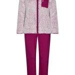Zachte teddy fleece dames lounge huispak fabulous teddy bear