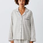 Geruite katoenen pyjama Teen | MANGO Nederland