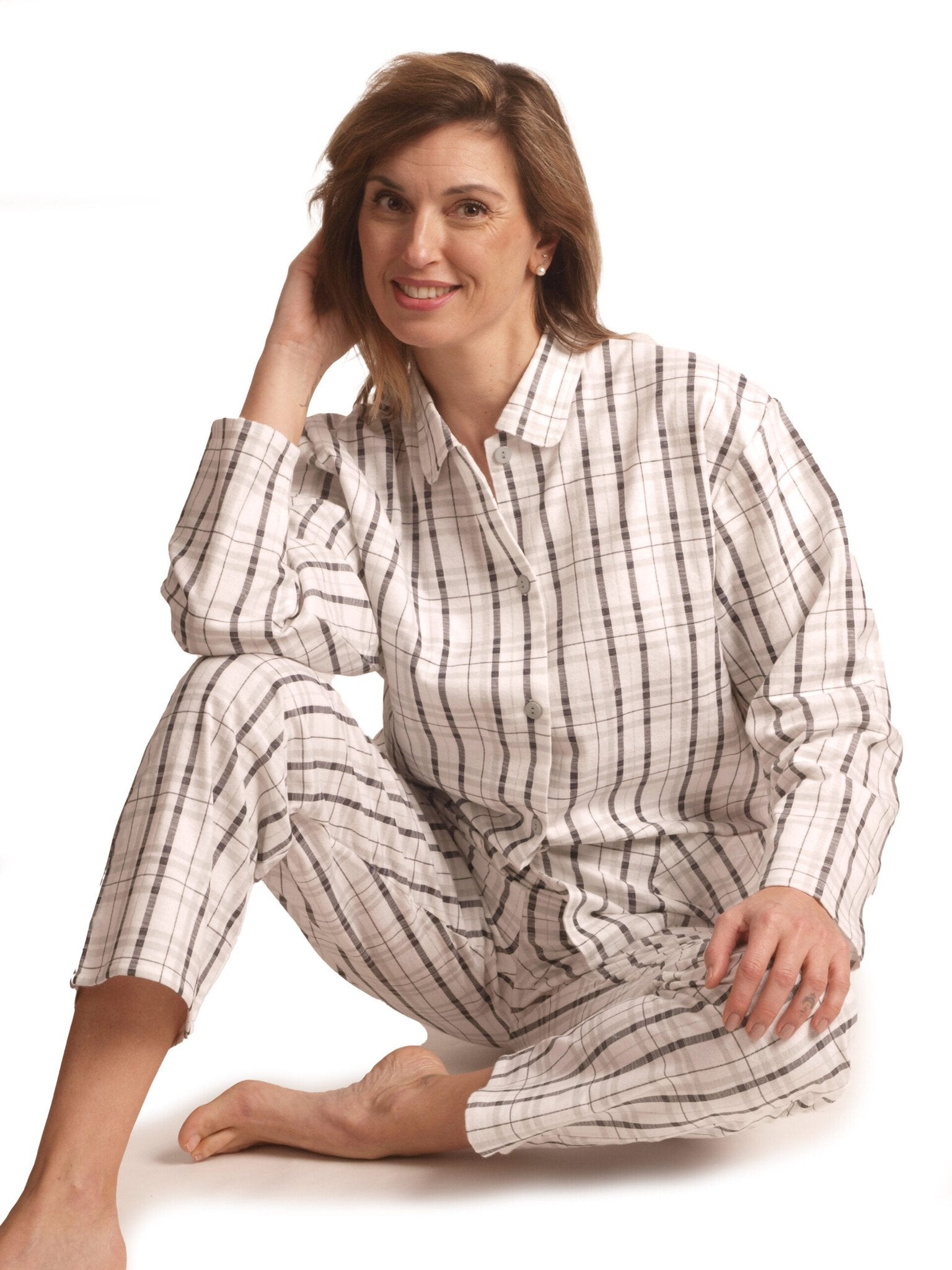 geruite-pyjama-dames-590xeg-1.jpg Geruite Pyjama's Kopen? (30+ keuzes) Bekijk Online – Sliponline - Afbeelding 1