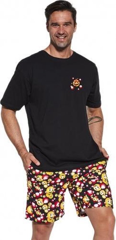 grappige-pyjama-heren-964ibs-1.jpg Cornette Funny Pyjama Heren 100% katoen met print XXL | bol - Afbeelding 1