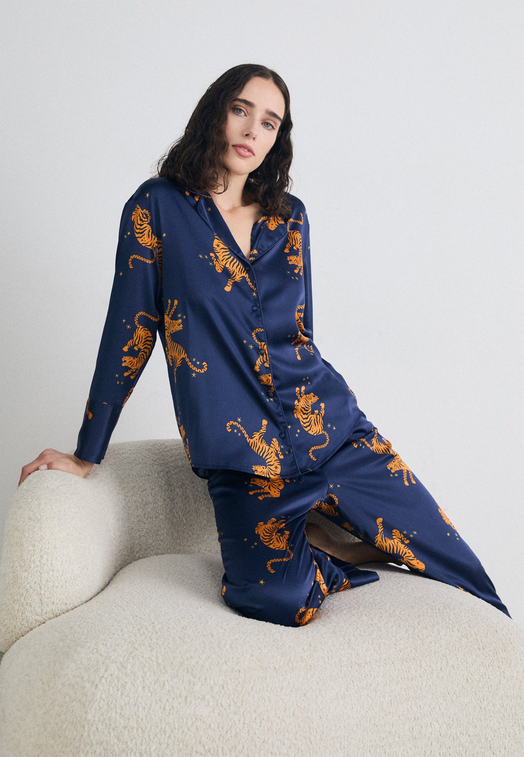 hunkemoller-pyjama-dames-835aed.jpg Hunkemöller SET Pyjama blue/blauw Zalando.nl - Afbeelding 1