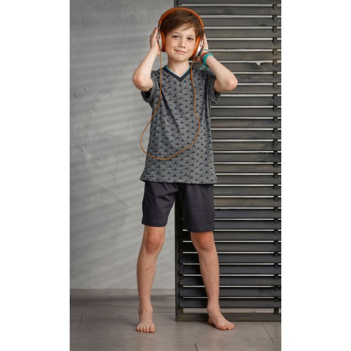 jongens-shortama-689tod-1.jpg Stoere kinder shortama jongens | Pyjama webshop | Online de mooiste pyjama's, nachthemden, ondermode en meer - Afbeelding 1