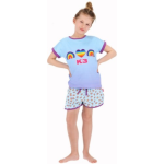 K3 Shortama Pyjama Regenboog 122/128