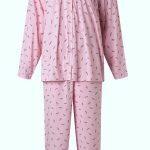 100% katoen tricot Dames Pyjama van Lunatex Beerenondergoed.nl