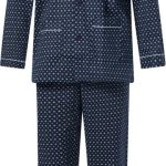 Heren pyjama Gentlemen poplin katoen 9420 navy maat 54 | bol