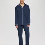 s.Oliver Pyjama van katoen Navy