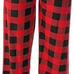 2024 Kerst Nieuw Dames Casual Broek Plaid Gedrukt Pyjama Broek Elastische Touw Broek 20w Broek Vrouwen, Rood, L : Amazon.nl: Kleding, schoenen & ...