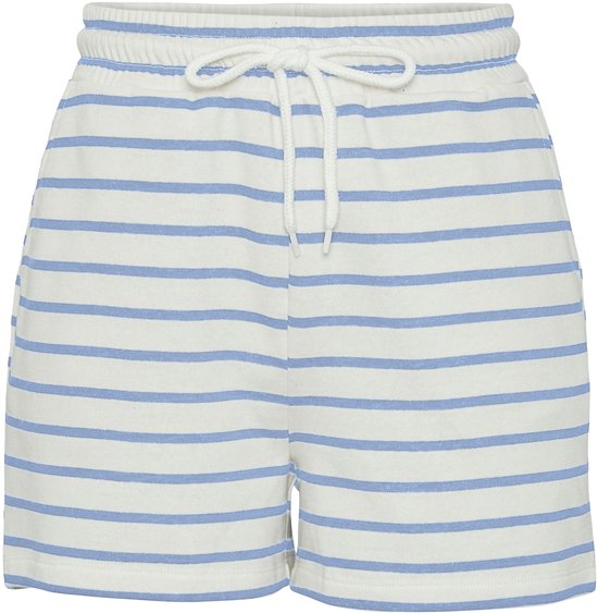 korte-pyjamabroek-dames-014hjf-1.jpg Pieces Dames pyjama korte broek Zomer shorts Blauw gestreept Katoenen losse... | bol - Afbeelding 1
