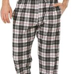 Pyjama Heren Broek 2 Pack Zwart / Grijs Geruit XL Pyama Heren Volwassenen ... | bol