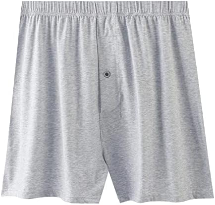 losse-pyjamabroek-heren-963sin-1.jpg Loungewear pyjamabroek voor heren: katoenen ondergoed, broek, open gulp onderbroek, anti schuren, pyjamabroek, zacht, ademend, ondergoed, losse ... - Afbeelding 1