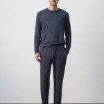 Lange pyjama van modal