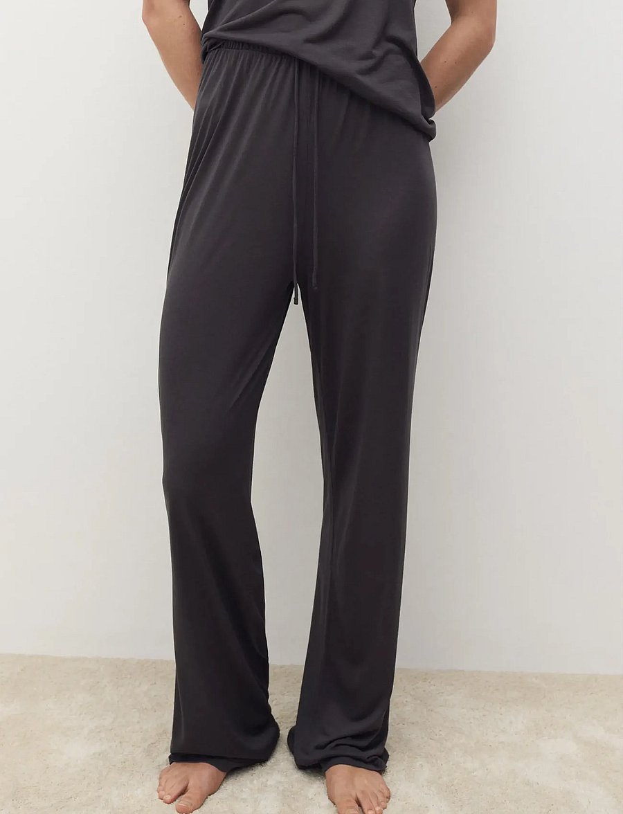 mango-pyjama-845nar-1.jpg Mango Micro modal Pyjama Trousers – broeken – winkel bij Booztlet - Afbeelding 1